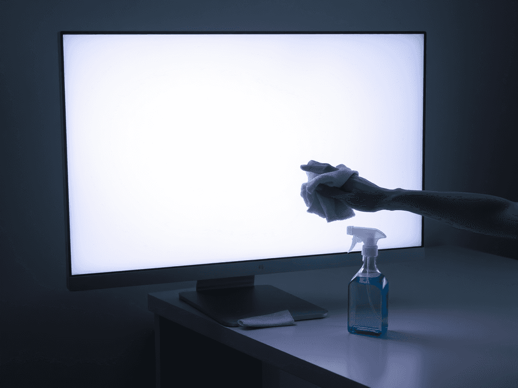 电脑屏幕清洁指南2024：专业方法保护显示屏并延长寿命