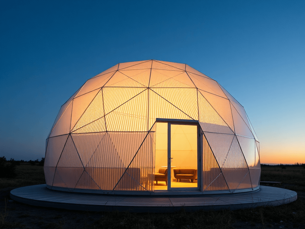 无框架穹顶设计指南：2024年创新自支撑隔热圆顶解析