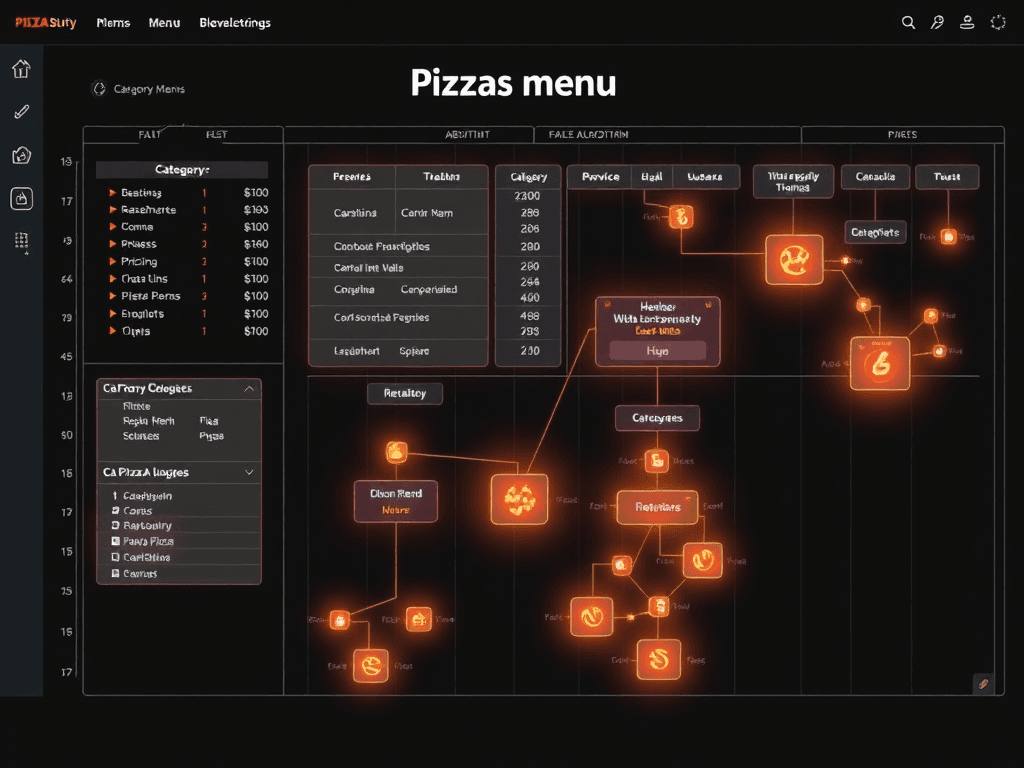 现代电商菜单数据结构解析：比萨菜单架构指南2024